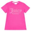 Picture of Juicy Couture Girls Diamante Fitted SS Tee - Fuchsia Purple