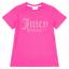 Picture of Juicy Couture Girls Diamante Fitted SS Tee - Fuchsia Purple
