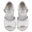Picture of Panache Bunty Big Bow Toddler Girls Sandal - White Patent