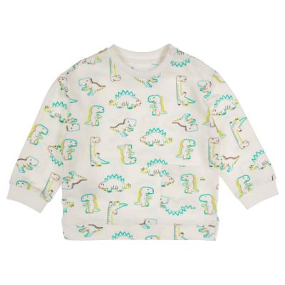 Picture of Mayoral Toddler Boys Summer Dinosaur Pullover & Shorts Set  X 2 - White Green