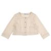 Picture of Mayoral Toddler Girls Summer Jacket & Shorts Set  X 2 - Ivory Gold