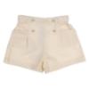 Picture of Mayoral Toddler Girls Summer Jacket & Shorts Set  X 2 - Ivory Gold