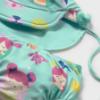 Picture of Mayoral Newborn Girls Mermaid Rashguard Bottoms & Sunhat Set X 3 - Aqua Green