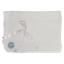 Picture of Juliana Baby Girls Openwork Knit  Shawl With Ruffle & Bow - White