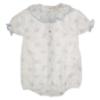 Picture of Rigola Baby Girls Organic Floral Plumetti Romper - Blue Rose
