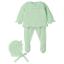 Picture of Mac Ilusion Baby Flashy Collection Girls Sweater Bottoms Hat Set X 3 - Apple Green