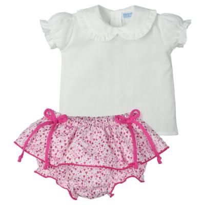 Picture of Mac Ilusion Baby Lovely Collection Girls Top & Jampant Set X 2 - Kiss Fuxia