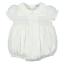 Picture of Mac Ilusion Baby Specially Collection Boys Smocked Romper - Ivory Pale Blue