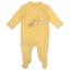 Picture of Mayoral Newborn Embroidered Front Opening Babygrow - Lemon Bunny 