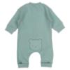 Picture of Mayoral Newborn Boys Jersey Ribbed Teddy Bottom Babygrow - Jade Green