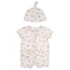 Picture of Mayoral Newborn Girls Jersey Romper Gift Set X 4 - Baby Rose Pink