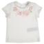 Picture of Monnalisa Bebe Girls Roses Necklace T-shirt - White