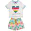 Picture of Agatha Ruiz De La Prada Nice T-shirt & Shorts Set X 2  - Fuchsia Multi 
