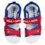 Picture of Bull Boys Easy On Pterodactyl Lights Sandal - Red Royal Blue