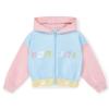 Picture of Bonini by A* Dee Vibe Colourblock Logo Zipper - Sky Blue