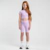 Picture of PRE ORDER Bonini by A* Dee Aspire Short Sleeve Ruched Top - Lilac Bloom