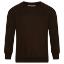 Picture of Schoolwear Unisex Crew Neck Sweatshirt - Brown