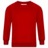 Picture of Schoolwear Unisex Crew Neck Sweatshirt - Red
