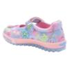 Picture of Lelli Kelly Eloise Beaded Floral Canvas Roller Sole Pump - Lilla Fantasy