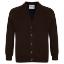 Picture of Schoolwear Girls Sweatshirt Cardigan - Brown