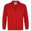 Picture of Schoolwear Girls Sweatshirt Cardigan - Red