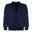 Picture of Schoolwear Girls Sweatshirt Cardigan - Light Navy