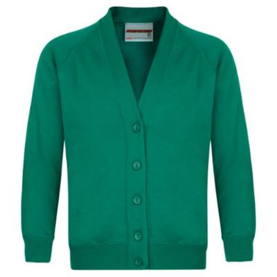 Picture of PRE ORDER Schoolwear Girls Sweatshirt Cardigan - Jade Green