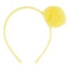 Picture of Daga Girls Sunny Lemons  PomPom Headband - Yellow