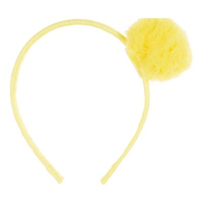 Picture of Daga Girls Sunny Lemons  PomPom Headband - Yellow