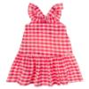 Picture of Tutto Piccolo Summer Gingham Collection Girls Sundress - Fuschia