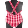 Picture of Tutto Piccolo Summer Gingham Collection Girls Swimsuit - Fuschia