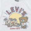 Picture of Levi's Baby Boys Meerkat Teddy Shorts Set - White