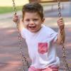 Picture of Rapife Summer Boys Gingham Shorts & T-shirt Set - White Red