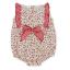 Picture of Rapife Summer Baby Girls Cherry & Ruffle Romper - Red Gingham