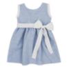 Picture of Rapife Summer Girls Fixed Bow Dress & Panties Set X 2 - Sky Blue White