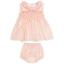 Picture of Sardon Baby Summer Collection Girls Floral Dress & Panties Set X 2 - Coral