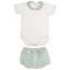 Picture of Rapife Summer Baby Boys Bodysuit & Gingham Pants Set X 2 - Sage Green