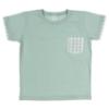 Picture of Rapife Summer Boys Gingham Pocket Top & Gingham Shorts Set - Sage Green