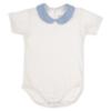 Picture of Rapife Summer Baby Boys Bodysuit & Pants Set X 2 - White Sky Blue