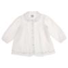 Picture of Sarah Louise Baby Girls Embroidered Jampant 2 Piece Set - White Pale Blue