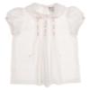 Picture of Sarah Louise Baby Girls Embroidered Jampant Set X 2 - White Pink