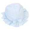 Picture of Sarah Louise Girls Ruffle Sunhat With Bow - Blue