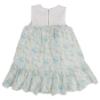 Picture of Foque Girls A Line Dress - Pink Blue Floral