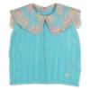 Picture of Foque Baby Girls Skirted Jampant Set - Turquoise Pink Floral 