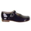 Picture of Panache Girls Mary Jane Shoe - Light Navy Patent