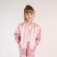 Picture of Lili Gaufrette Girls Diamante Satin Bomber Jacket - Pink