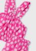 Picture of Mayoral Girls Summer Shell Print Shorts Set X 2 - Magenta