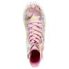 Picture of Lelli Kelly Sam Mid Canvas Butterfly Boot With Inside Zip - Multi Colours