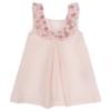 Picture of Sardon Baby Summer Collection Girls Jacquard Dress - Baby Pink