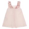 Picture of Sardon Baby Summer Collection Girls Jacquard Dress - Baby Pink